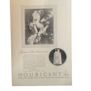 Vintage 1922 Houbigant Perfumer Ad Advertisement